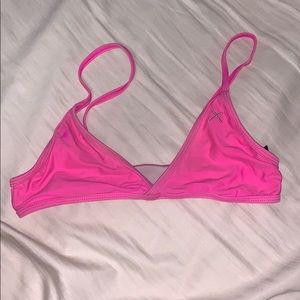 Pink BoutineLA Bikini Top